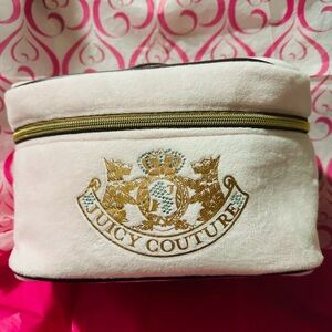 Juicy Couture✨🩷💛Pink and Gold Cosmetic Bag